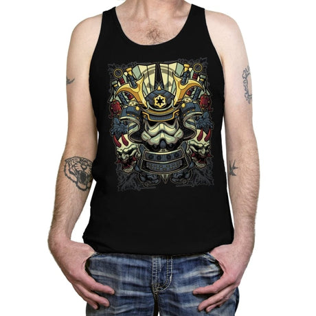 Samurai Trooper - Tanktop Tanktop RIPT Apparel X-Small / Black