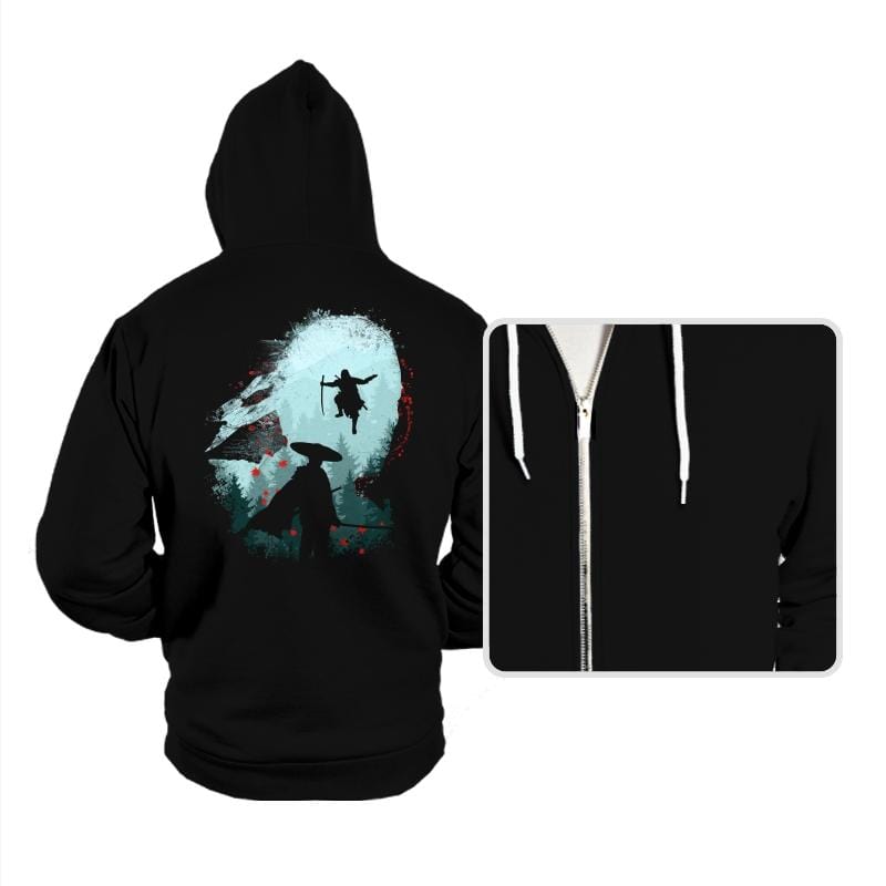 Samurai Way - Hoodies Hoodies RIPT Apparel Small / Black