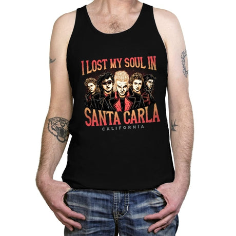 Santa Carla California - Tanktop Tanktop RIPT Apparel X-Small / Black