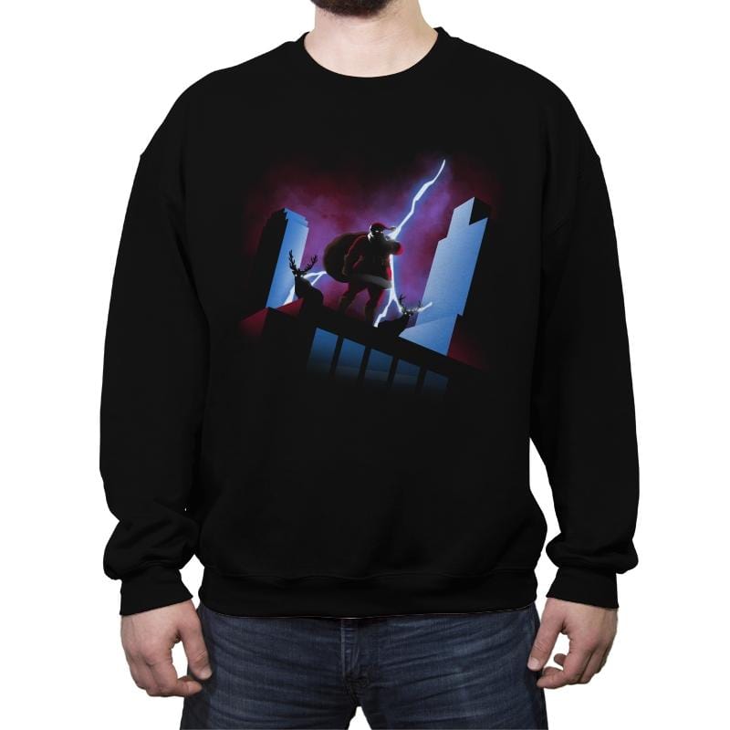 Santa: The Xmas Series - Crew Neck Sweatshirt Crew Neck Sweatshirt RIPT Apparel Small / 151515