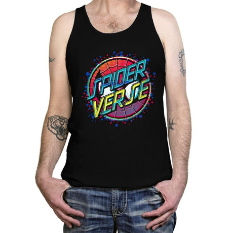 Santa Verse - Tanktop Tanktop RIPT Apparel X-Small / Black