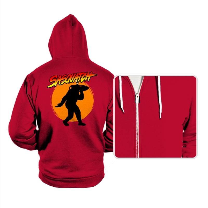 SasqWatch - Hoodies Hoodies RIPT Apparel Small / Red