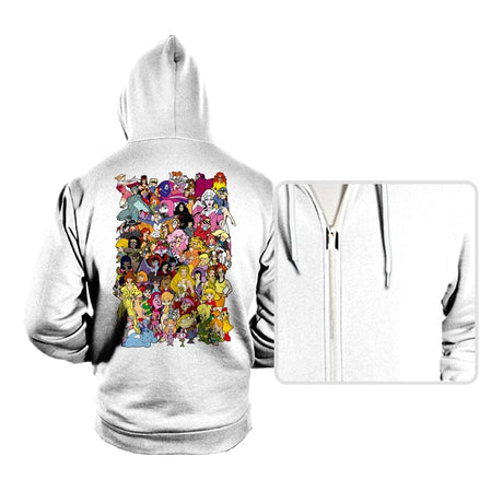 Saturday Morning Ladies - Hoodies Hoodies RIPT Apparel Small / White