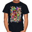 Saturday Morning Sidekicks - Mens T-Shirts RIPT Apparel Small / Black