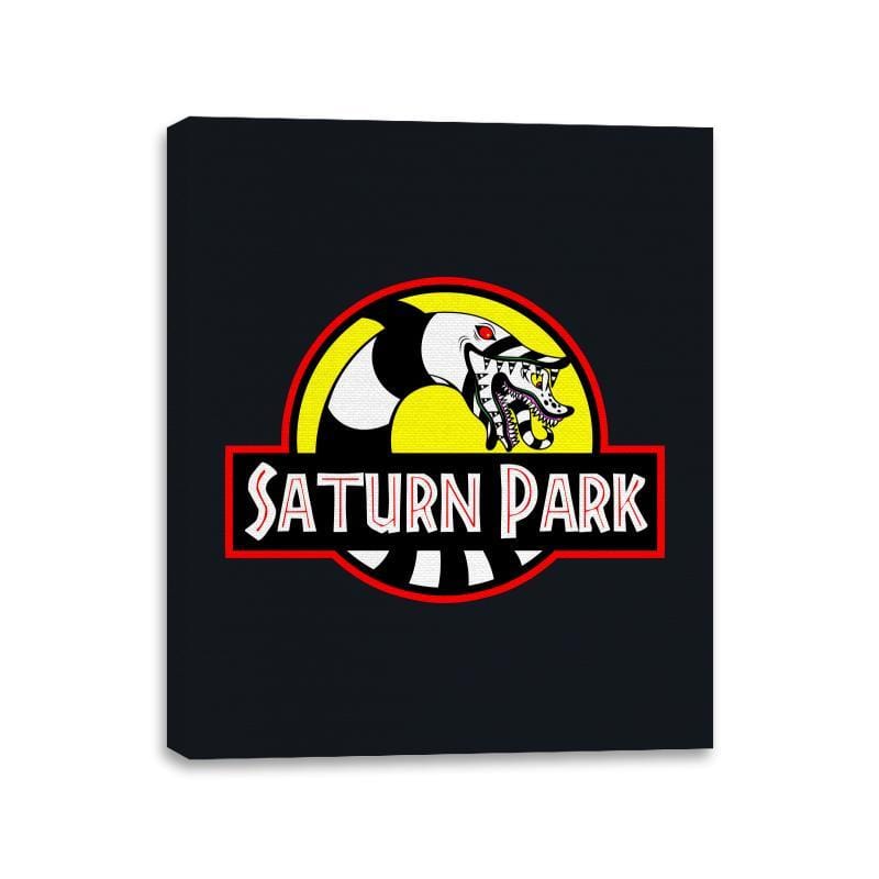 Saturn Park - Canvas Wraps Canvas Wraps RIPT Apparel 11x14 / Black