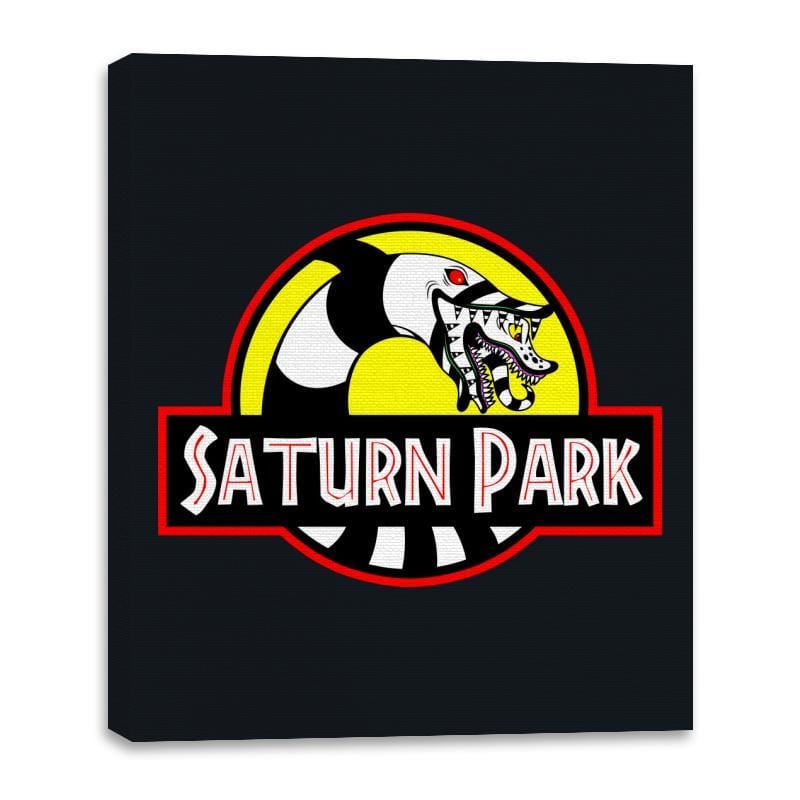 Saturn Park - Canvas Wraps Canvas Wraps RIPT Apparel 16x20 / Black