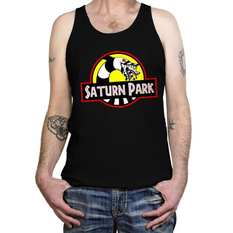 Saturn Park - Tanktop Tanktop RIPT Apparel X-Small / Black