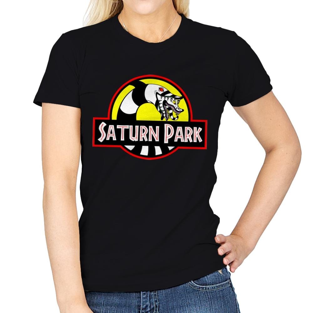 Saturn Park - Womens T-Shirts RIPT Apparel Small / Black