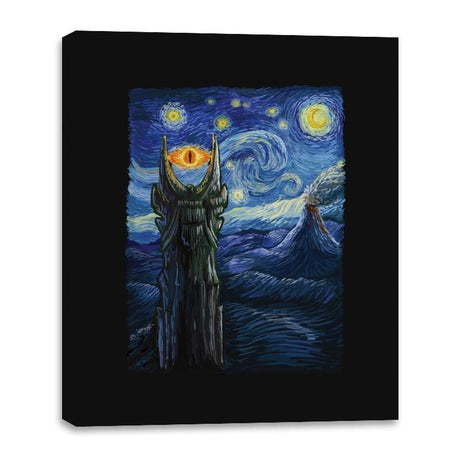 Sauron Van Gogh - Canvas Wraps Canvas Wraps RIPT Apparel