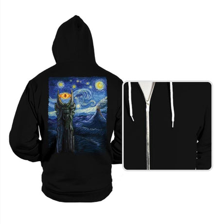 Sauron Van Gogh - Hoodies Hoodies RIPT Apparel