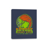 Savage Beast Gym - Canvas Wraps Canvas Wraps RIPT Apparel 8x10 / Navy