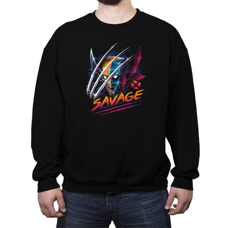 Savage - Crew Neck Sweatshirt Crew Neck Sweatshirt RIPT Apparel