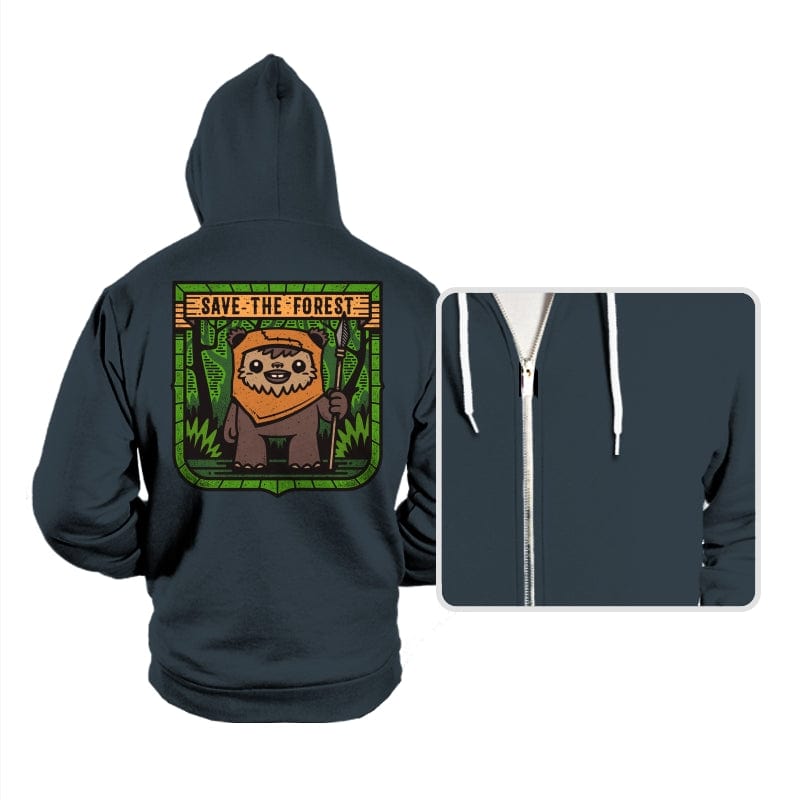 Save the Forest - Hoodies Hoodies RIPT Apparel Small / Dark Gray