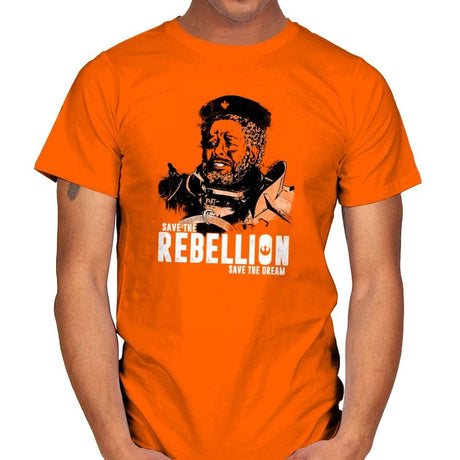 Save The Rebellion Exclusive - Mens T-Shirts RIPT Apparel Small / Orange