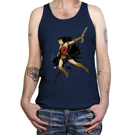 Saving the Batfleck Exclusive - Tanktop Tanktop RIPT Apparel