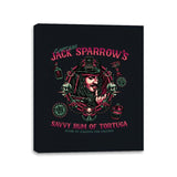 Savvy Rum - Canvas Wraps Canvas Wraps RIPT Apparel 11x14 / Black