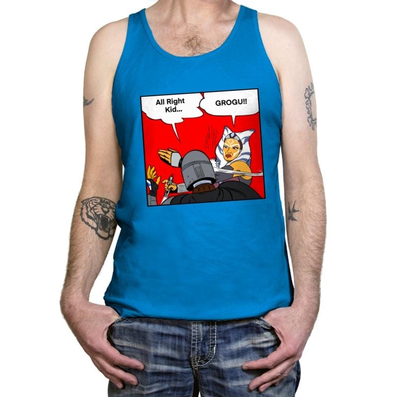 Say His Name! - Tanktop Tanktop RIPT Apparel X-Small / Teal