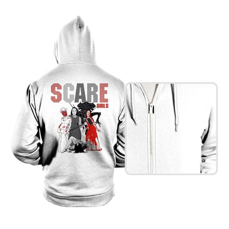 Scare Girls - Hoodies Hoodies RIPT Apparel Small / White