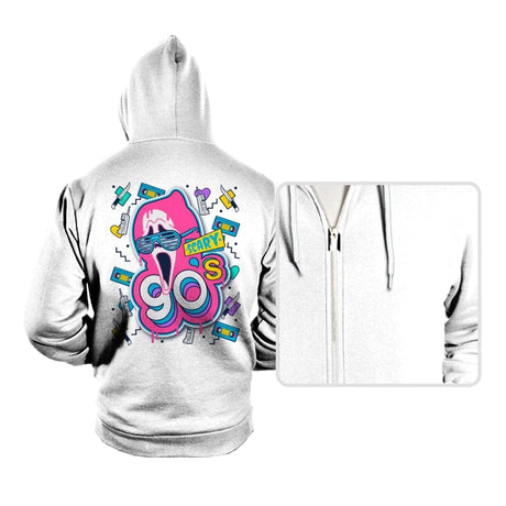 Scary 90s - Hoodies Hoodies RIPT Apparel Small / White