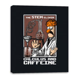 Science Puppet Coffee Lab - Canvas Wraps Canvas Wraps RIPT Apparel 16x20 / Black