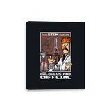 Science Puppet Coffee Lab - Canvas Wraps Canvas Wraps RIPT Apparel 8x10 / Black