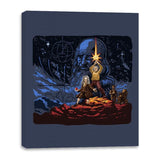 Science Wars - Canvas Wraps Canvas Wraps RIPT Apparel 16x20 / Navy