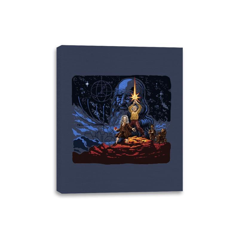 Science Wars - Canvas Wraps Canvas Wraps RIPT Apparel 8x10 / Navy