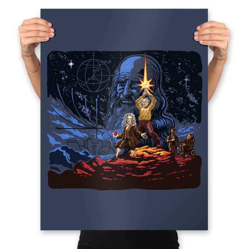 Science Wars - Prints Posters RIPT Apparel 18x24 / Navy