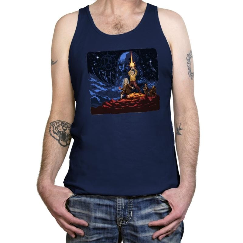 Science Wars - Tanktop Tanktop RIPT Apparel X-Small / Navy