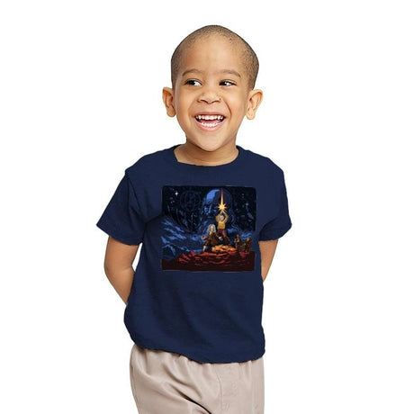 Science Wars - Youth T-Shirts RIPT Apparel X-small / Navy