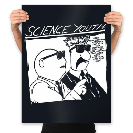 Science Youth - Prints Posters RIPT Apparel 18x24 / Black