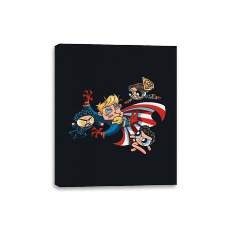 Scorchedpuff Boys - Canvas Wraps Canvas Wraps RIPT Apparel 8x10 / Black