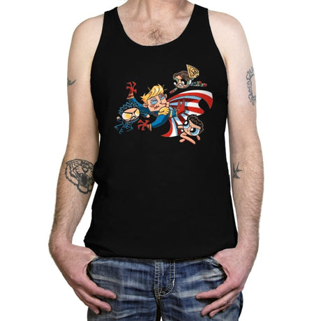 Scorchedpuff Boys - Tanktop Tanktop RIPT Apparel X-Small / Black