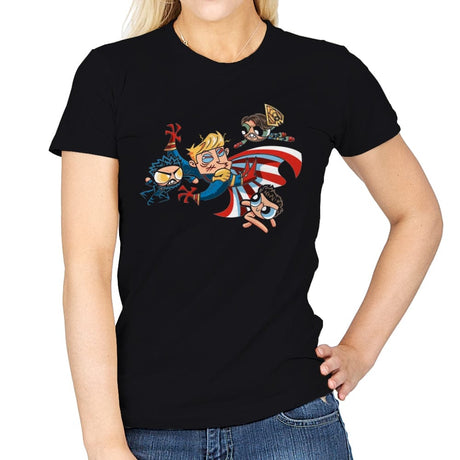 Scorchedpuff Boys - Womens T-Shirts RIPT Apparel Small / Black