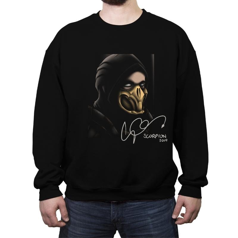 Scorpion Double Album - Crew Neck Sweatshirt Crew Neck Sweatshirt RIPT Apparel Small / Black