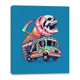 Scream for Ice Cream - Canvas Wraps Canvas Wraps RIPT Apparel 16x20 / Sapphire