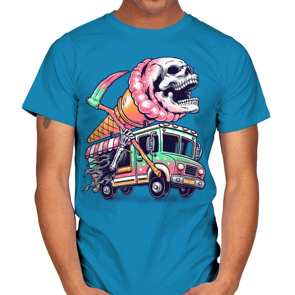 Scream for Ice Cream - Mens T-Shirts RIPT Apparel Small / Sapphire