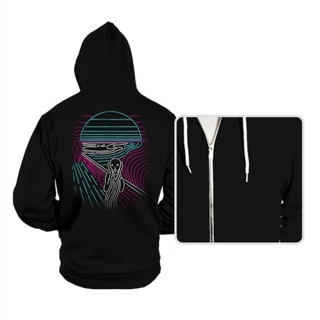 Screaming Neon - Hoodies Hoodies RIPT Apparel Small / Black