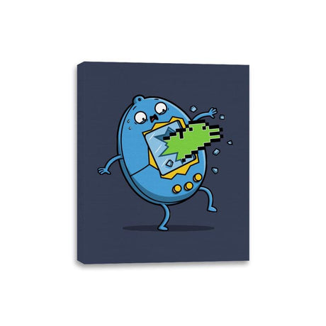 Screen Burster!  - Canvas Wraps Canvas Wraps RIPT Apparel 8x10 / Navy