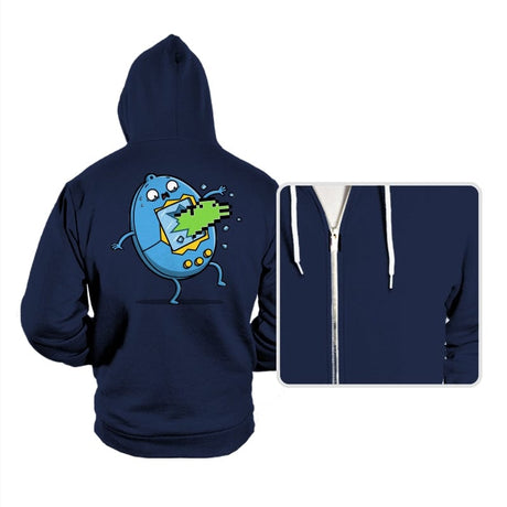 Screen Burster!  - Hoodies Hoodies RIPT Apparel Small / Navy