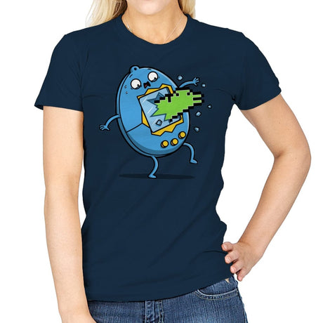 Screen Burster!  - Womens T-Shirts RIPT Apparel Small / Navy