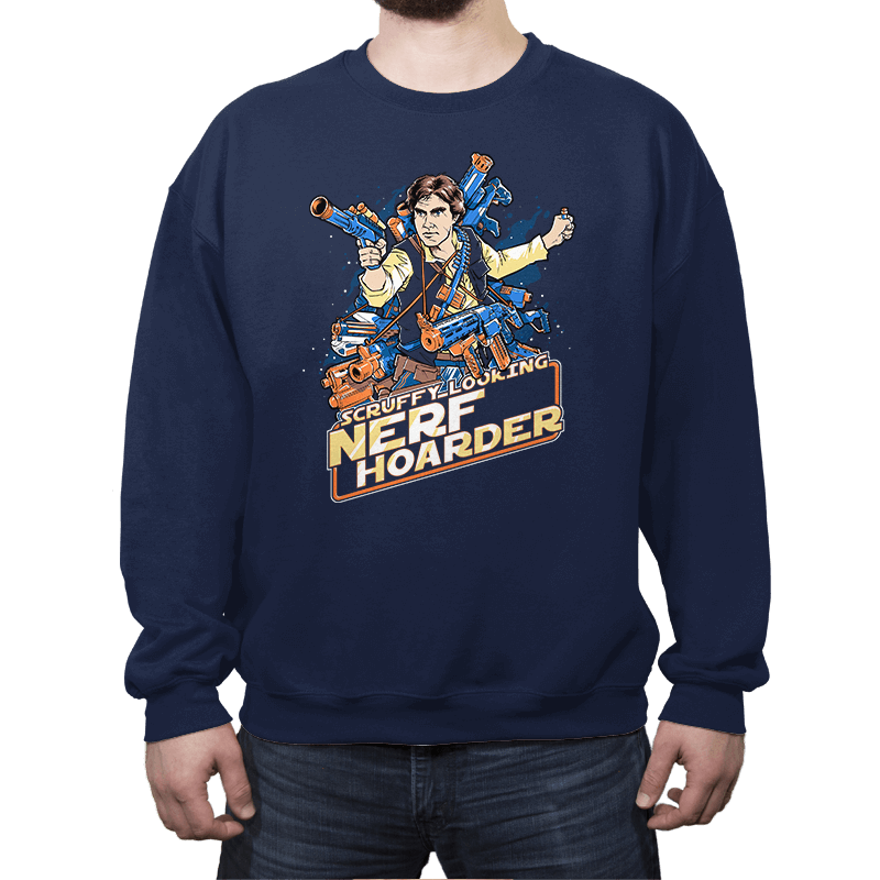 Scruffy Looking Nerf Hoarder - Crew Neck Crew Neck RIPT Apparel