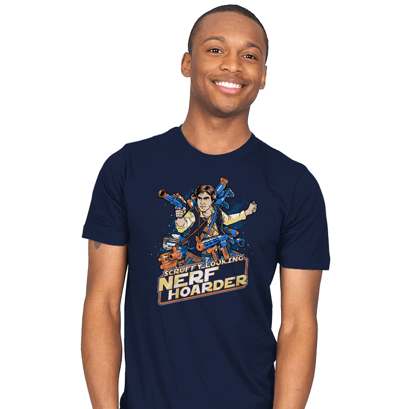 Scruffy Looking Nerf Hoarder - Mens T-Shirts RIPT Apparel