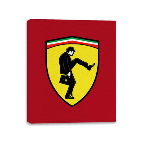 Scuderia Walk - Canvas Wraps Canvas Wraps RIPT Apparel 11x14 / Red