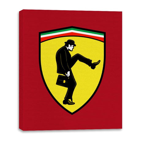 Scuderia Walk - Canvas Wraps Canvas Wraps RIPT Apparel 16x20 / Red