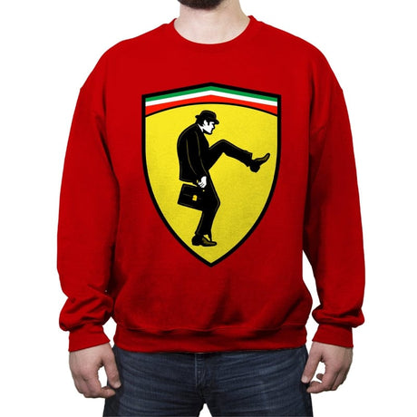 Scuderia Walk - Crew Neck Sweatshirt Crew Neck Sweatshirt RIPT Apparel Small / Red