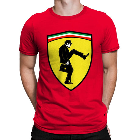 Scuderia Walk - Mens Premium T-Shirts RIPT Apparel Small / Red