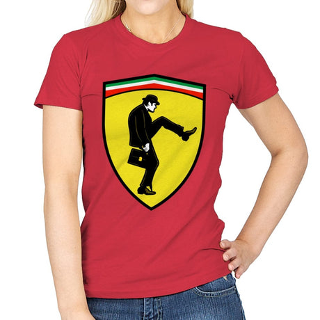 Scuderia Walk - Womens T-Shirts RIPT Apparel Small / Red