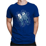 Sea Otters Holding Hands - Mens Premium T-Shirts RIPT Apparel Small / Royal