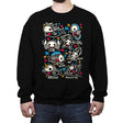 Sea Skeletons - Crew Neck Sweatshirt Crew Neck Sweatshirt RIPT Apparel Small / Black